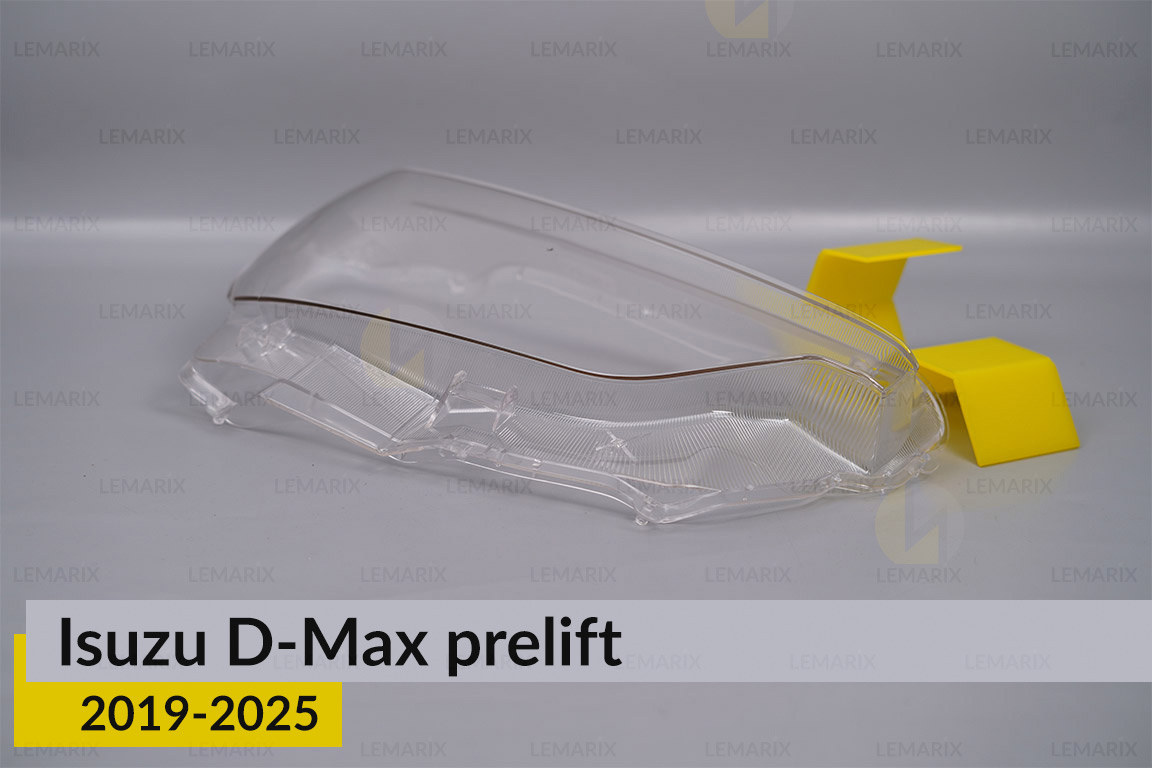 Скло фари Isuzu D-Max (2019-2026) дорест праве