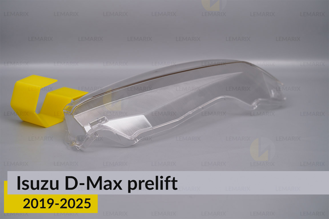 Скло фари Isuzu D-Max (2019-2026) дорест праве