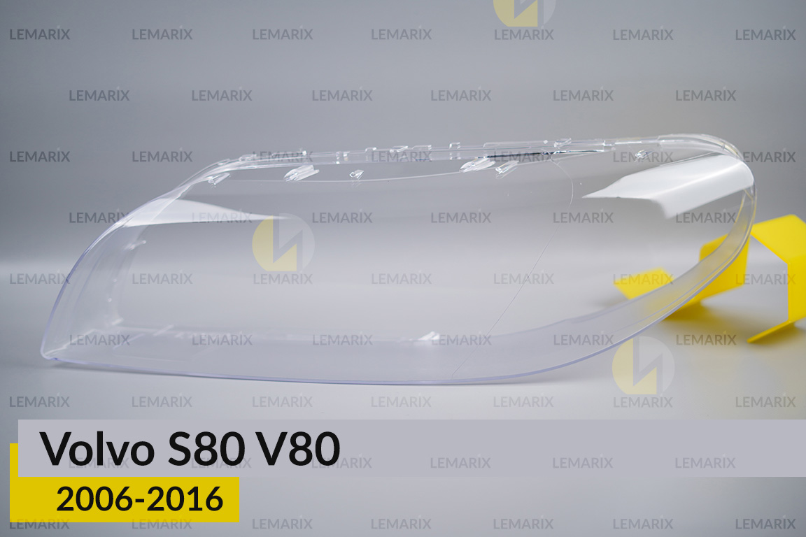 Скло фари Volvo S80 V80 (2006-2016) ліве