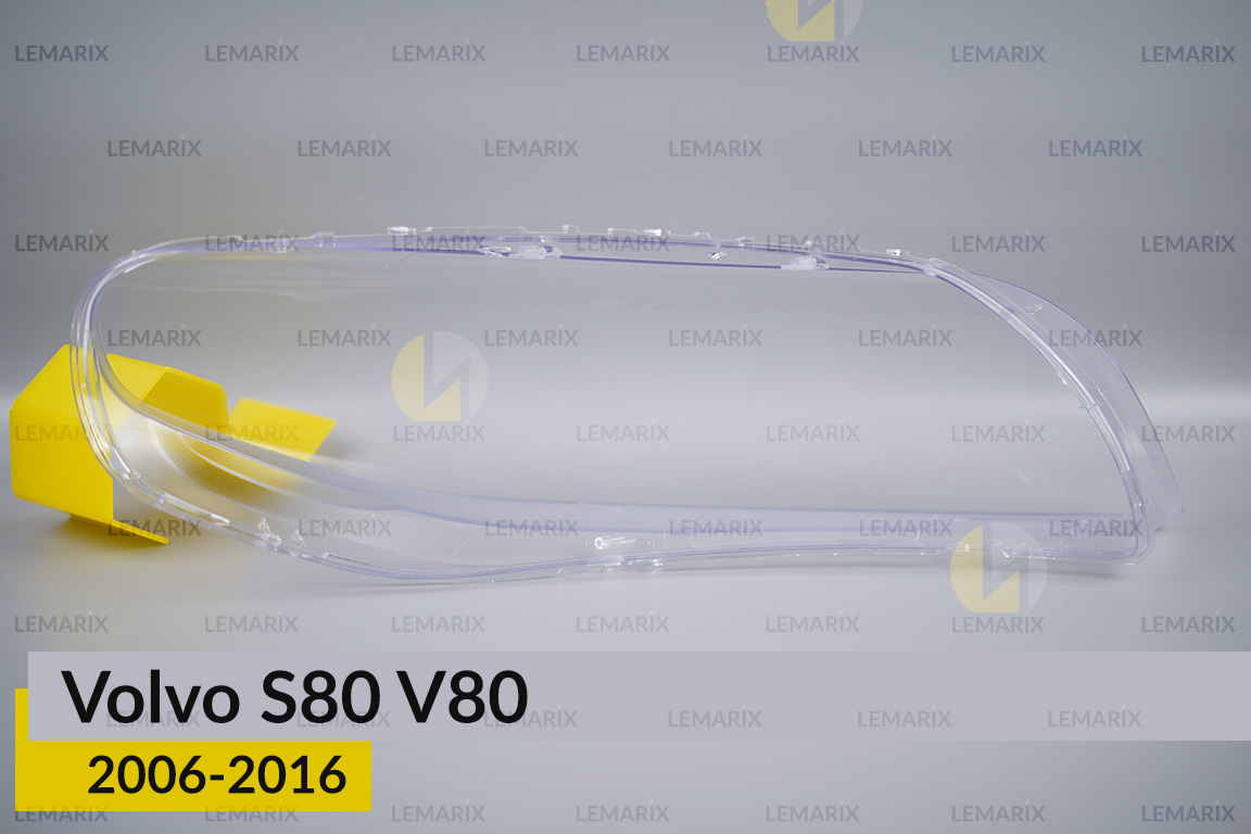 Скло фари Volvo S80 V80 (2006-2016) ліве