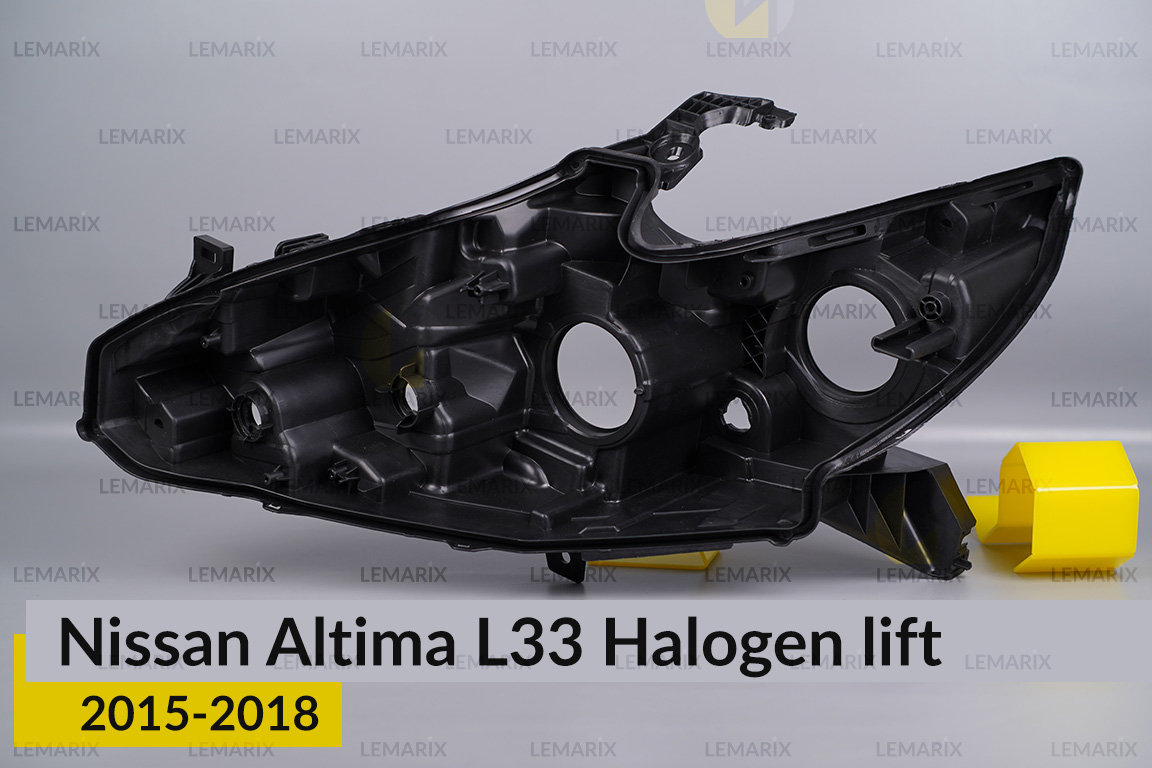 Корпус фары Nissan Altima L33 Halogen (2015-2018) рест левый