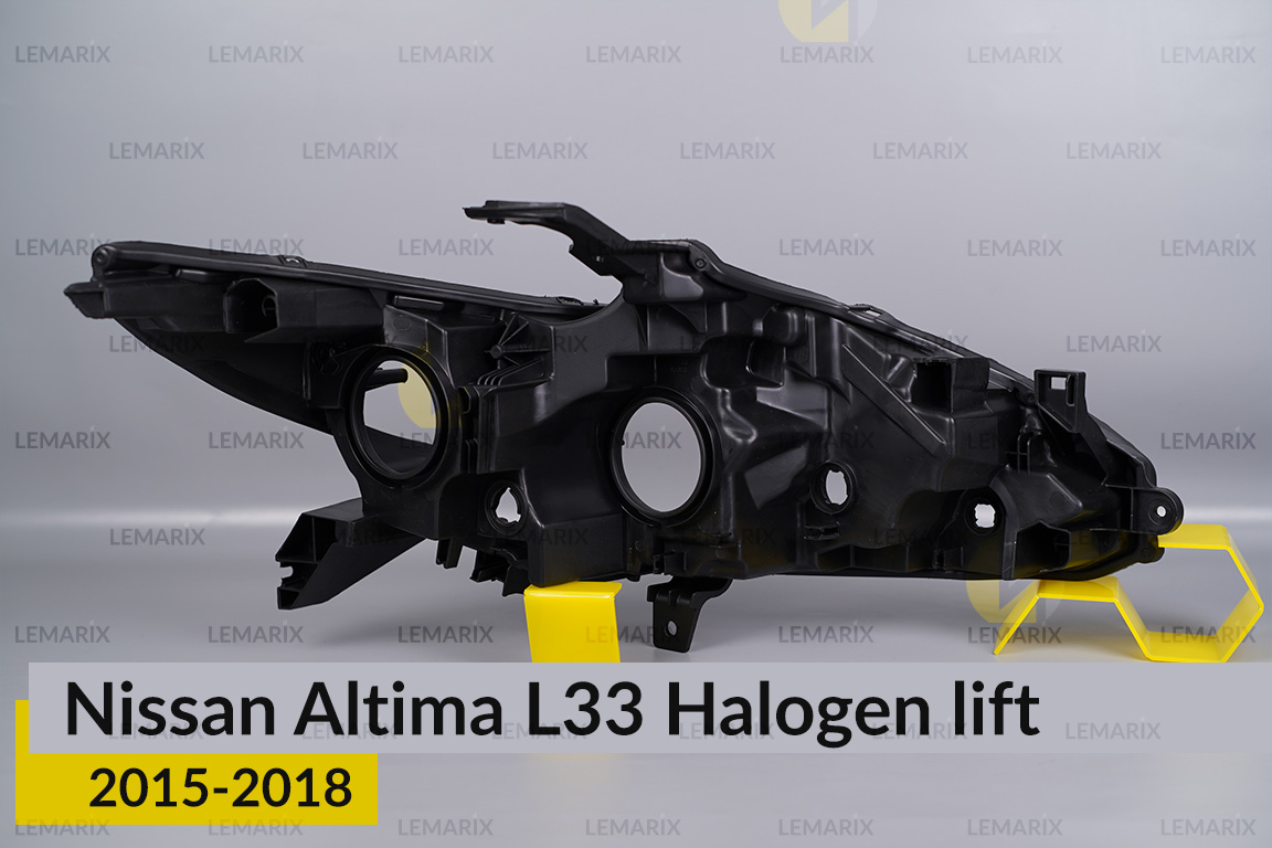 Корпус фары Nissan Altima L33 Halogen (2015-2018) рест левый