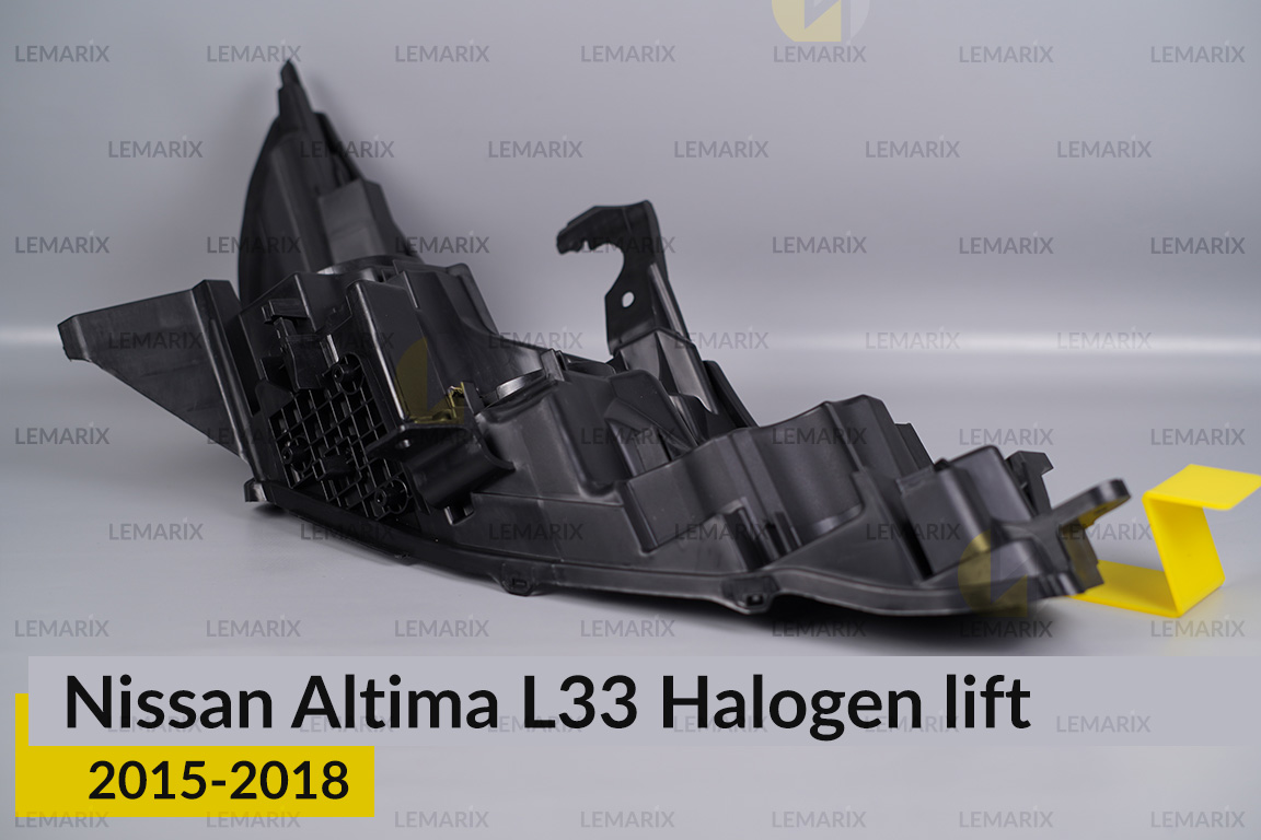 Корпус фары Nissan Altima L33 Halogen (2015-2018) рест левый