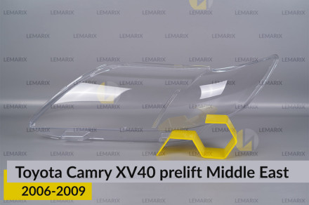 Скло фари Toyota Camry XV40 M. East (2006-2009) дорест ліве