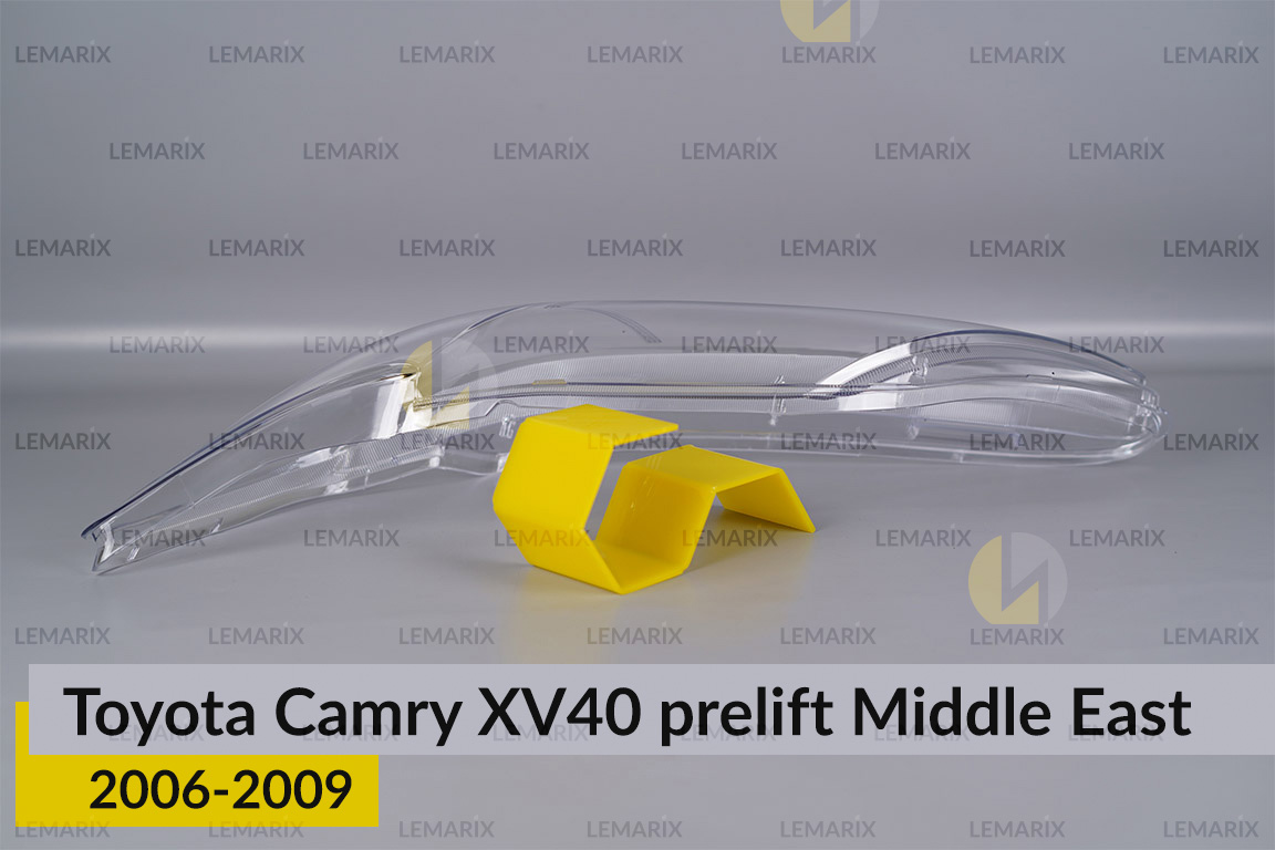 Скло фари Toyota Camry XV40 M. East (2006-2009) дорест ліве