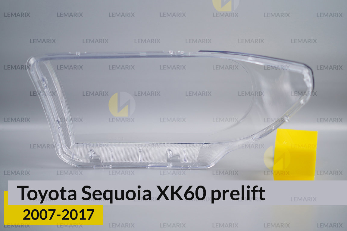 Стекло фары Toyota Sequoia XK60 (2007-2017) дорест правое