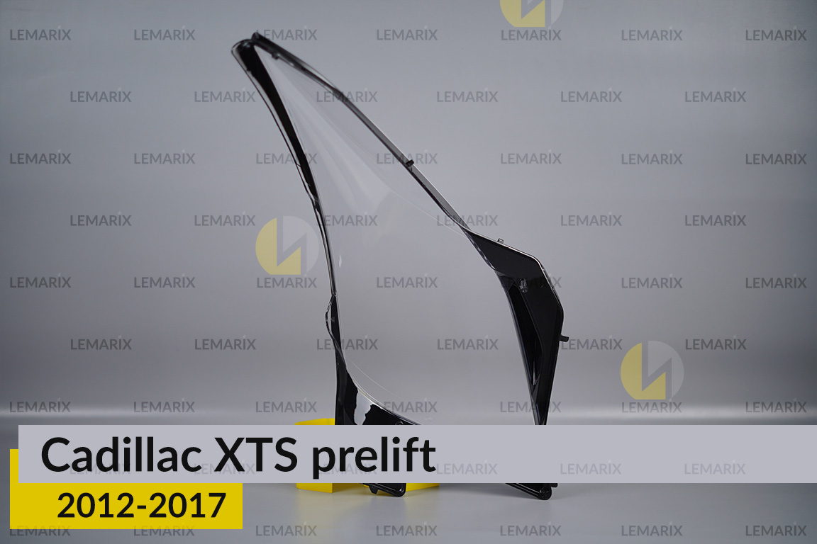 Скло фари Cadillac XTS (2012-2017) дорест ліве
