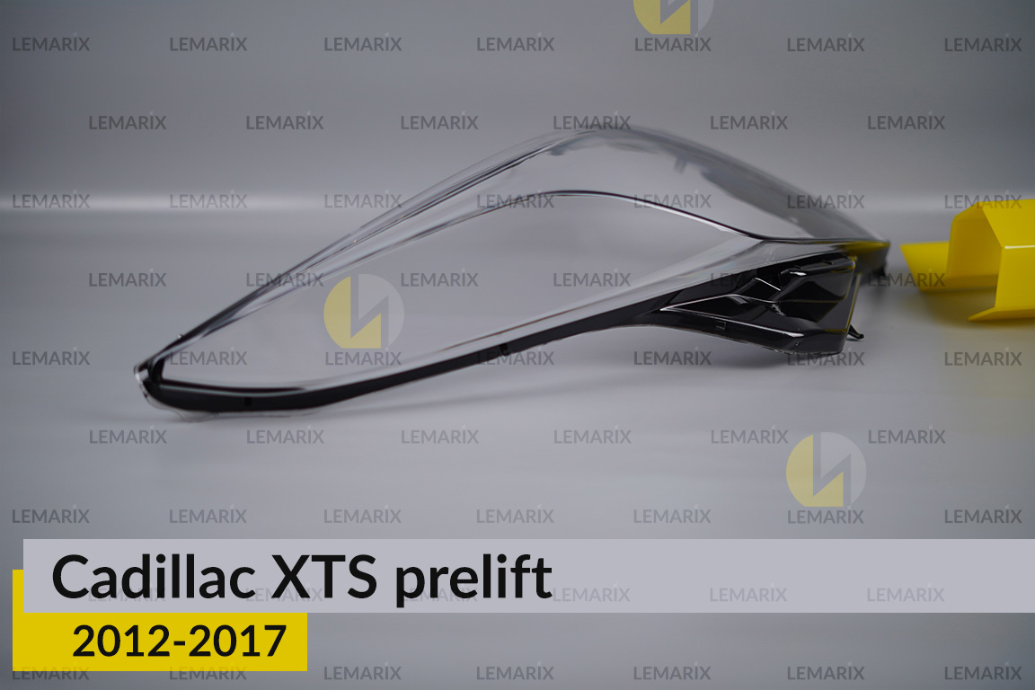 Скло фари Cadillac XTS (2012-2017) дорест ліве