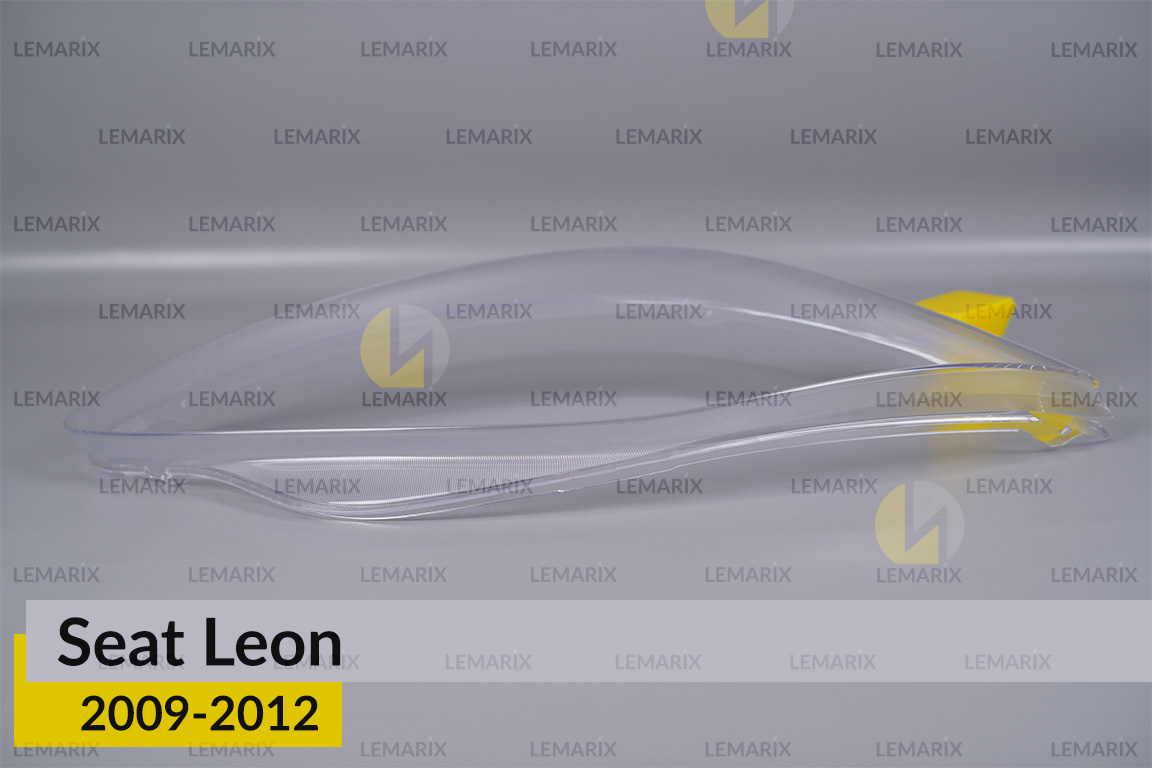 Скло фари Seat Leon (2009-2012) рест праве