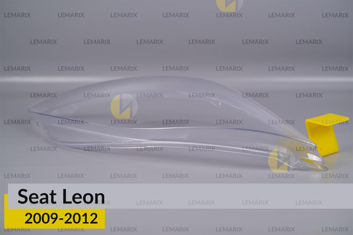 Скло фари Seat Leon (2009-2012) рест праве