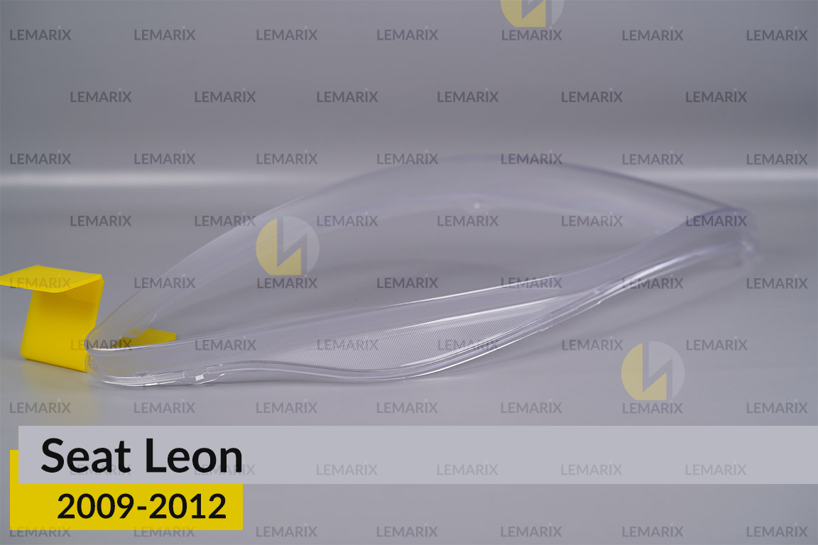 Скло фари Seat Leon (2009-2012) рест праве