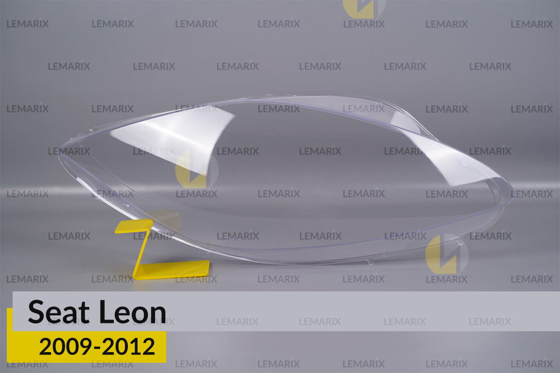Стекло фары Seat Leon (2009-2012) правое