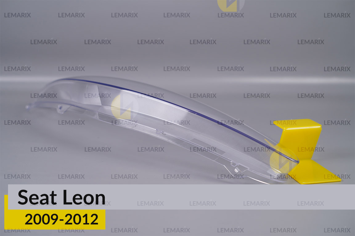 Скло фари Seat Leon (2009-2012) праве