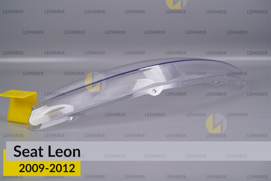 Скло фари Seat Leon (2009-2012) праве