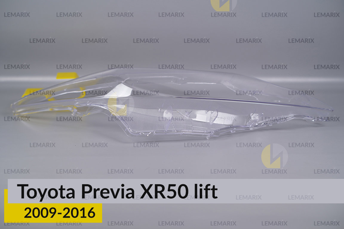 Стекло фары Toyota Previa XR50 (2009-2016) рест правое