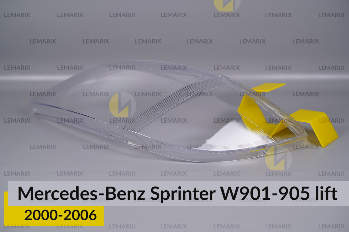 Стекло фары Mercedes-Benz Sprinter W901 W902 W903 W904 W905 (2000-2006) рест левое