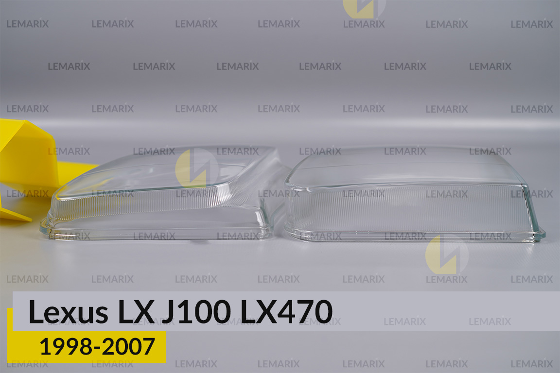 Стекло фары Lexus LX J100 LX470 (1998-2007) левое