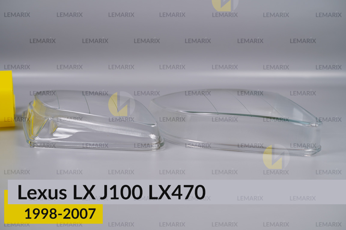 Стекло фары Lexus LX J100 LX470 (1998-2007) левое