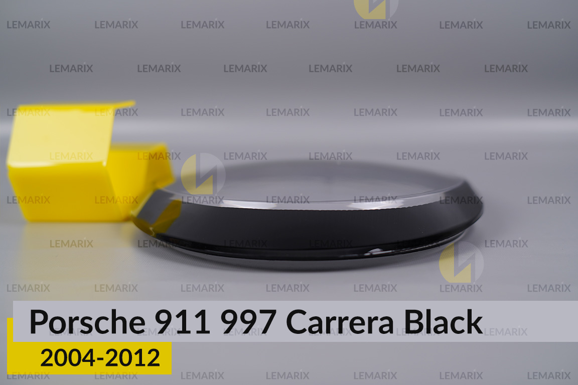 Стекло фары Porsche 911 997 Carrera Black (2004-2012) правое
