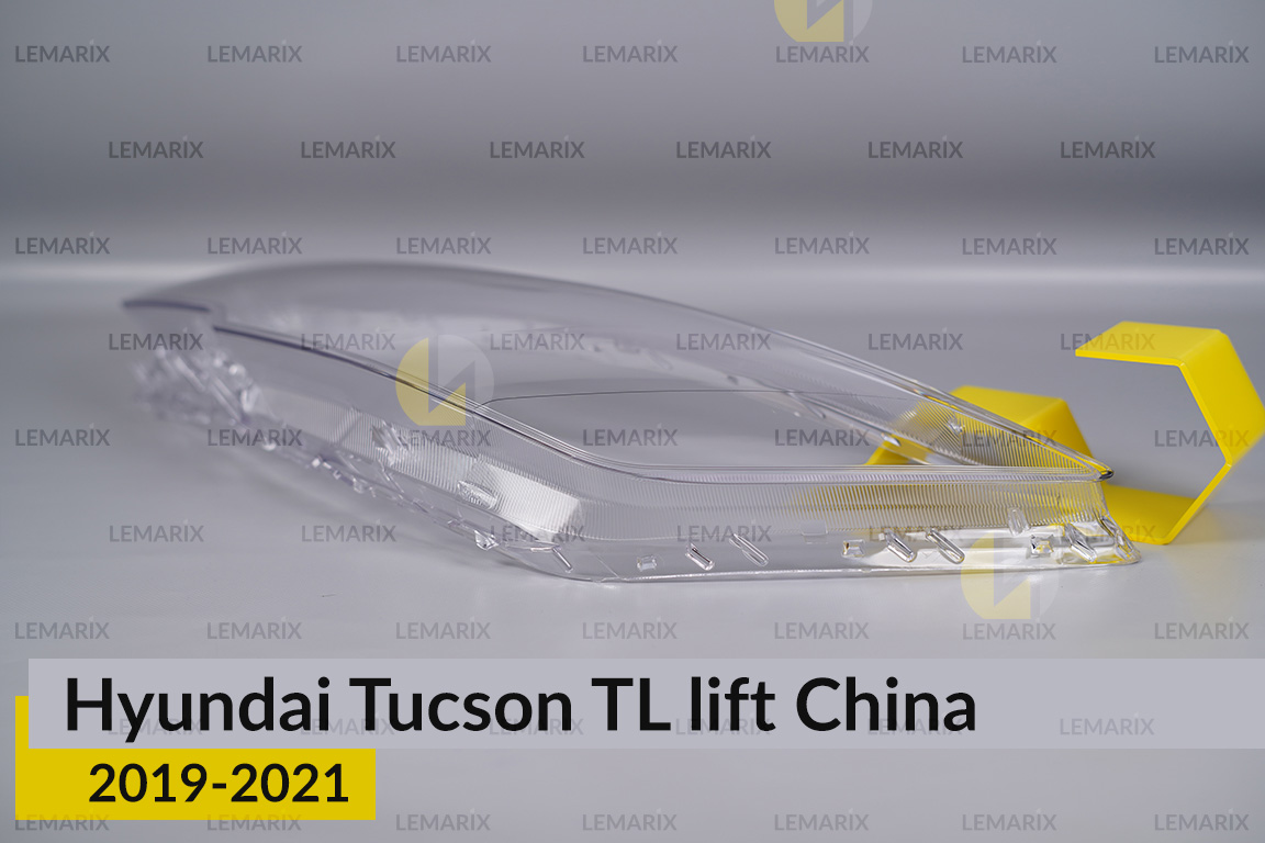 Скло фари Hyundai Tucson TL China (2019-2021) рест ліве