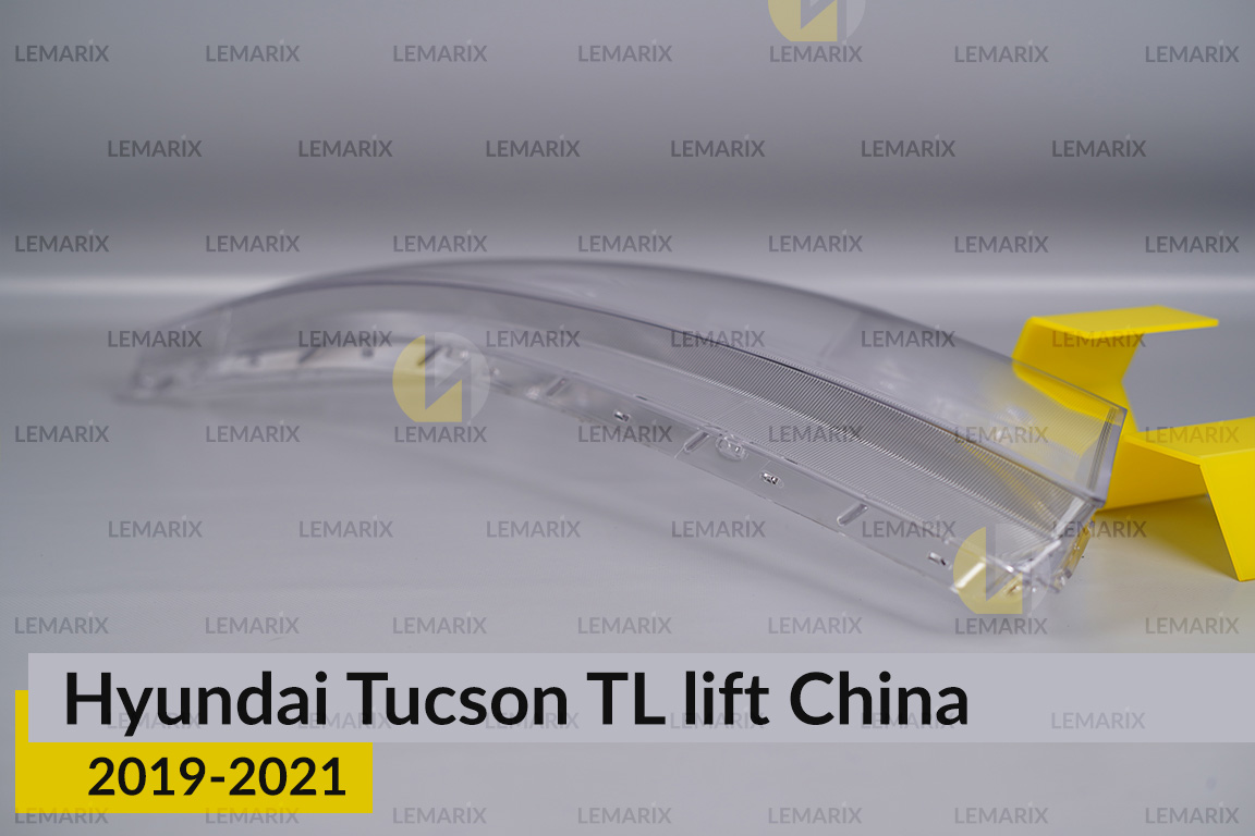 Скло фари Hyundai Tucson TL China (2019-2021) рест ліве
