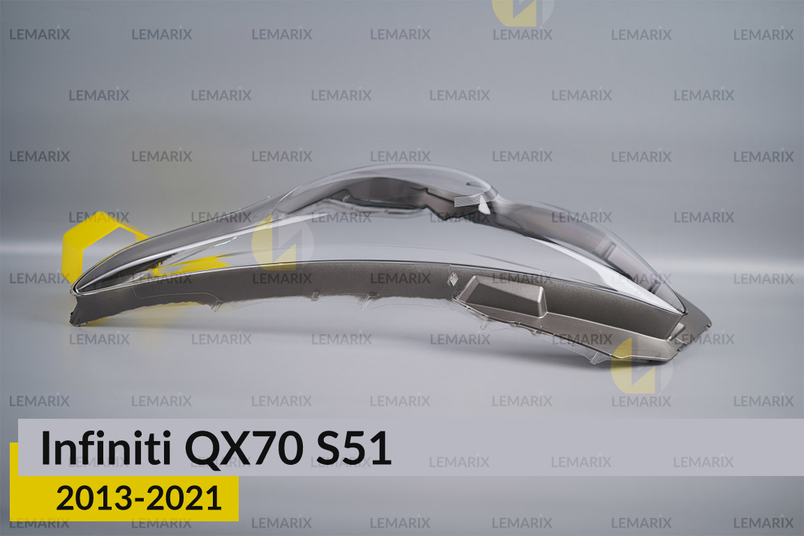 Стекло фары Infiniti QX70 S51 (2013-2021) левое