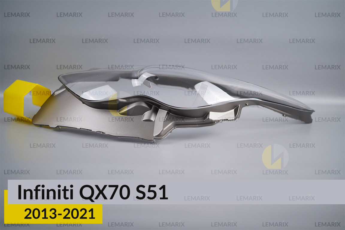 Стекло фары Infiniti QX70 S51 (2013-2021) левое