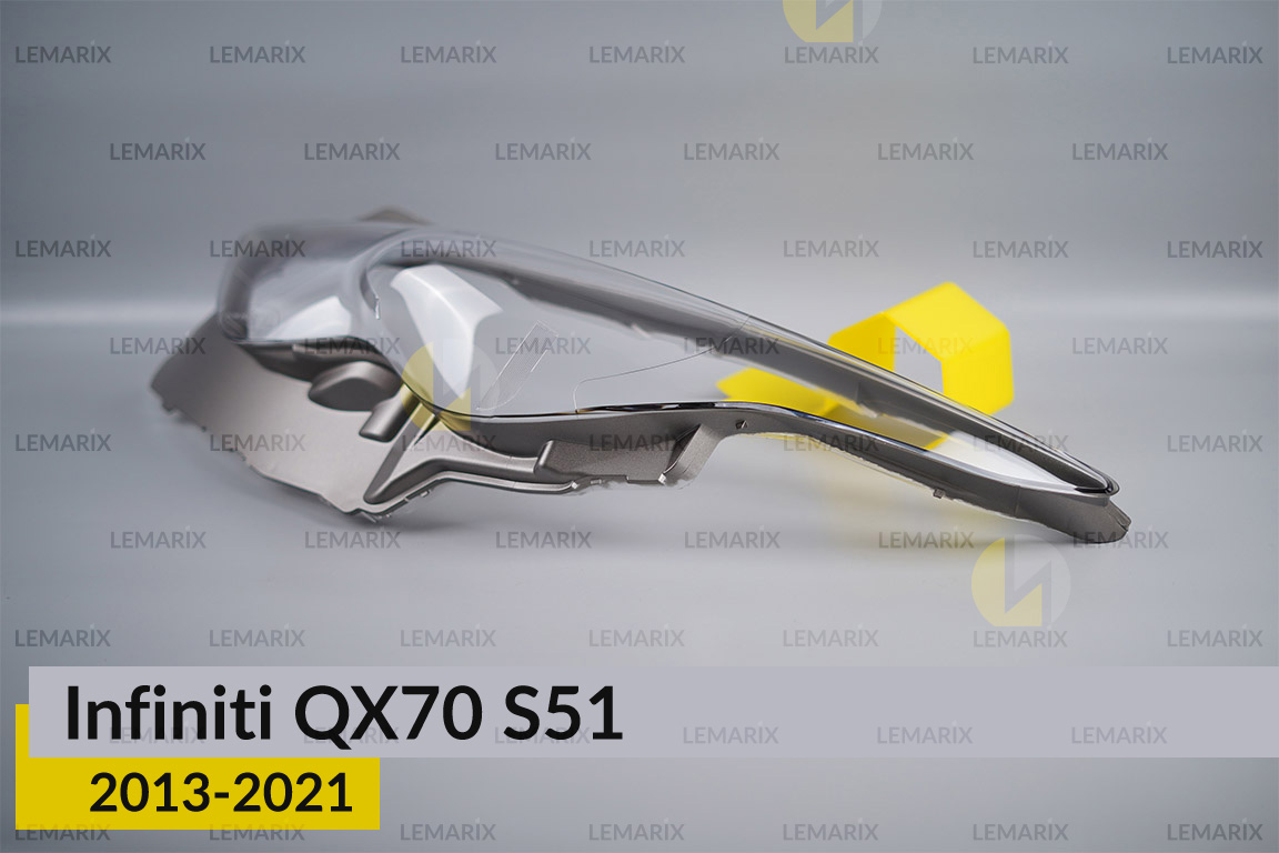 Стекло фары Infiniti QX70 S51 (2013-2021) левое