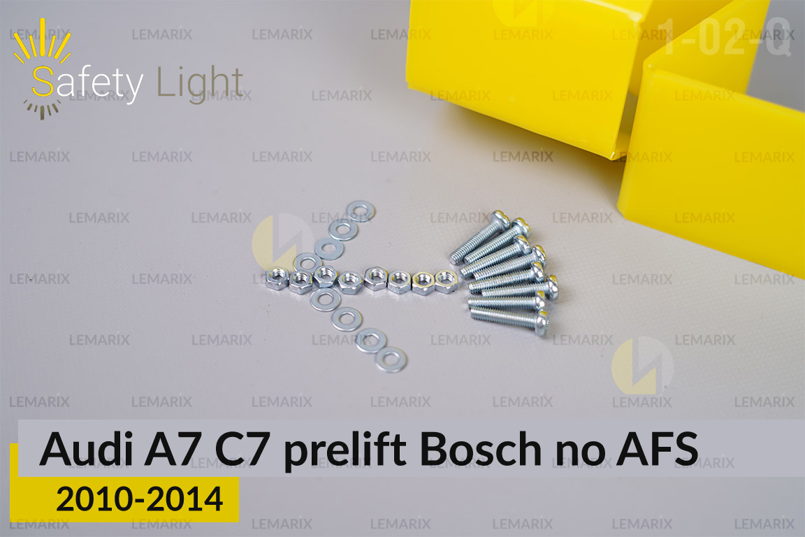 Перехідна рамка для Audi A7 C7 Bosch no AFS (2010-2014) дорест