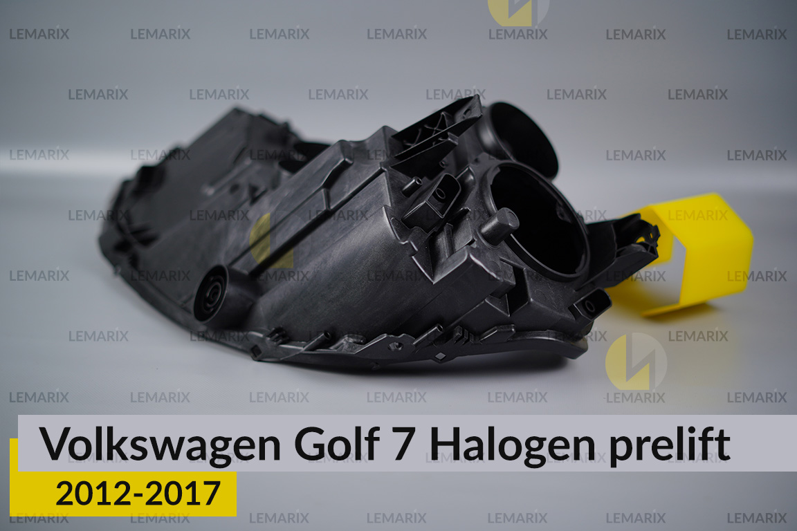 Корпус фари VW Volkswagen Golf 7 Halogen (2012-2017) дорест правий