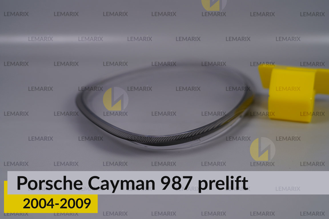Скло фари Porsche Cayman 987 (2004-2009) дорест праве