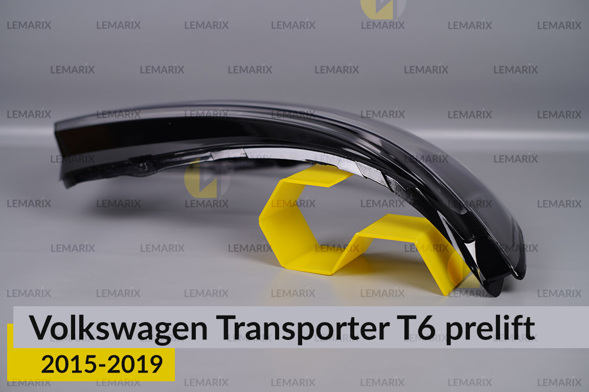 Скло фари VW Volkswagen Transporter T6 (2015-2019) дорест праве
