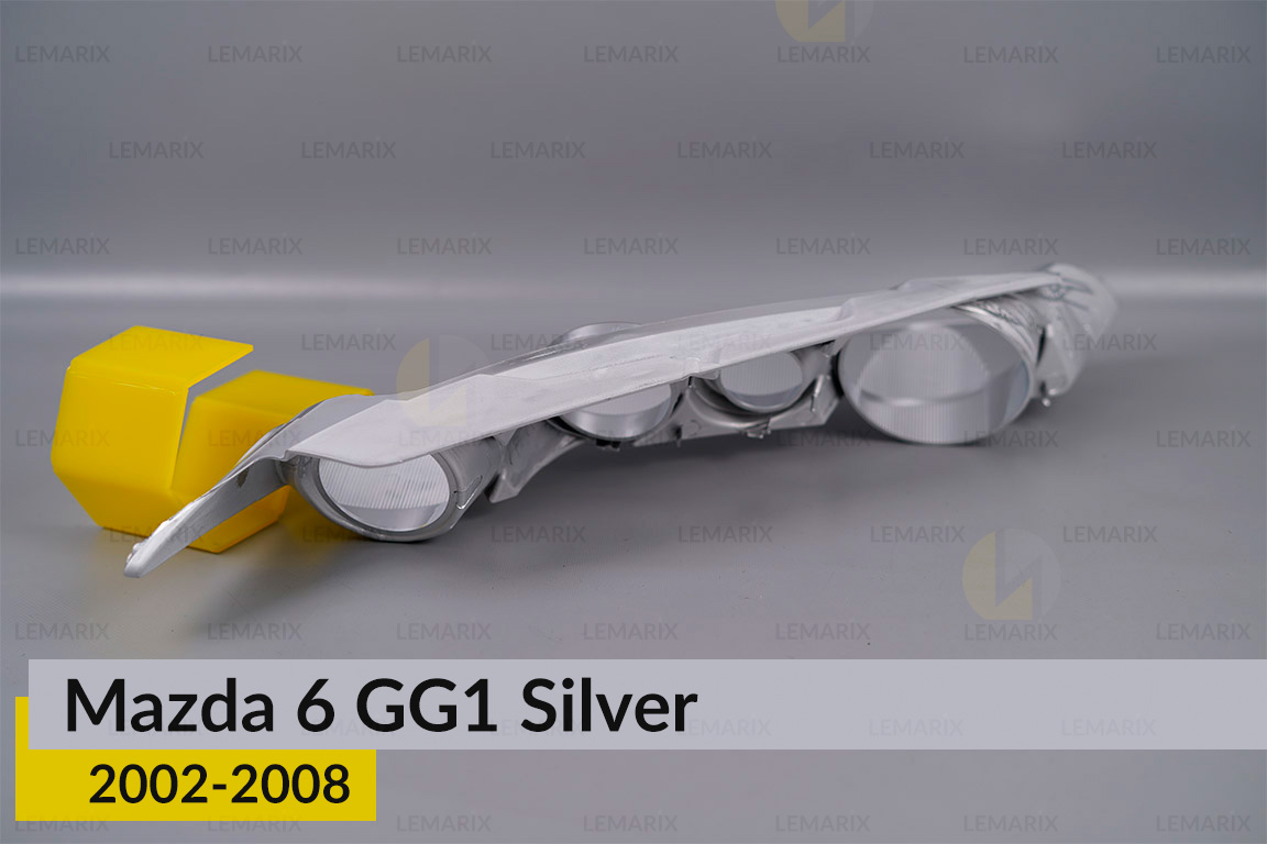 Декоративна маска Mazda 6 GG1 Silver (2002-2008) ліва