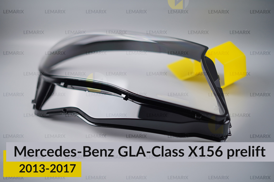 Скло фари Mercedes-Benz GLA-Class X156 (2013-2017) дорест праве
