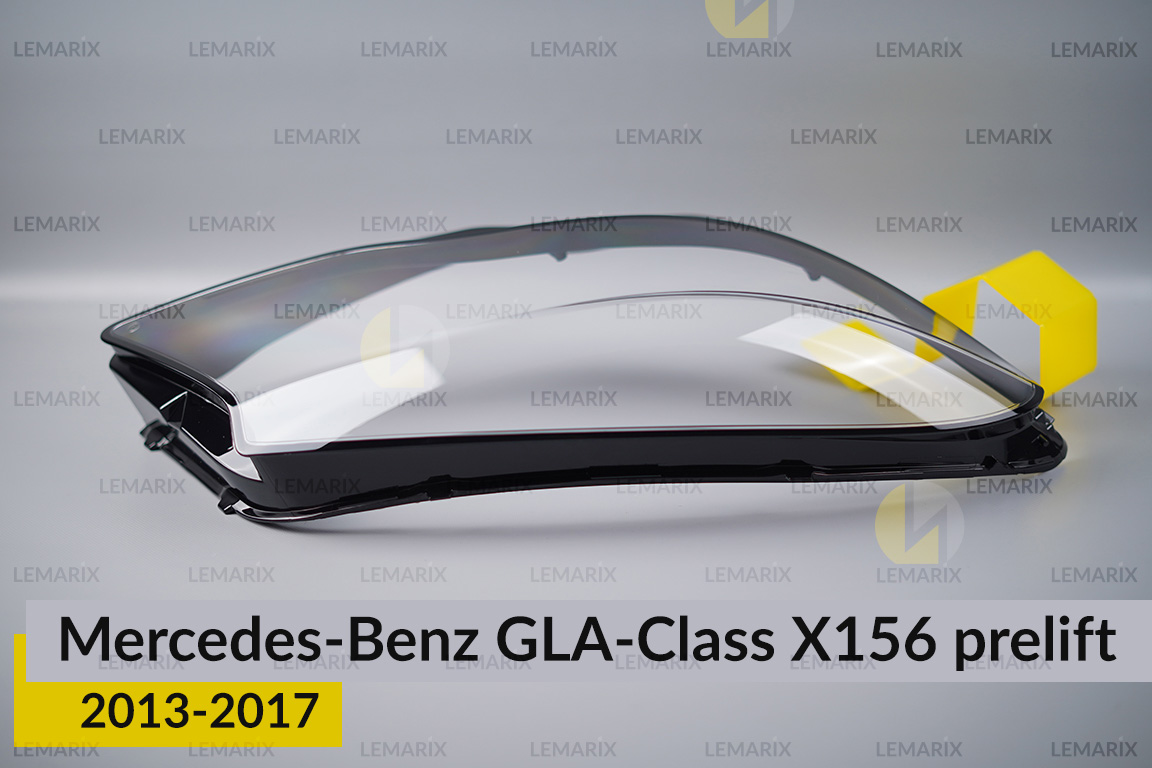 Скло фари Mercedes-Benz GLA-Class X156 (2013-2017) дорест праве