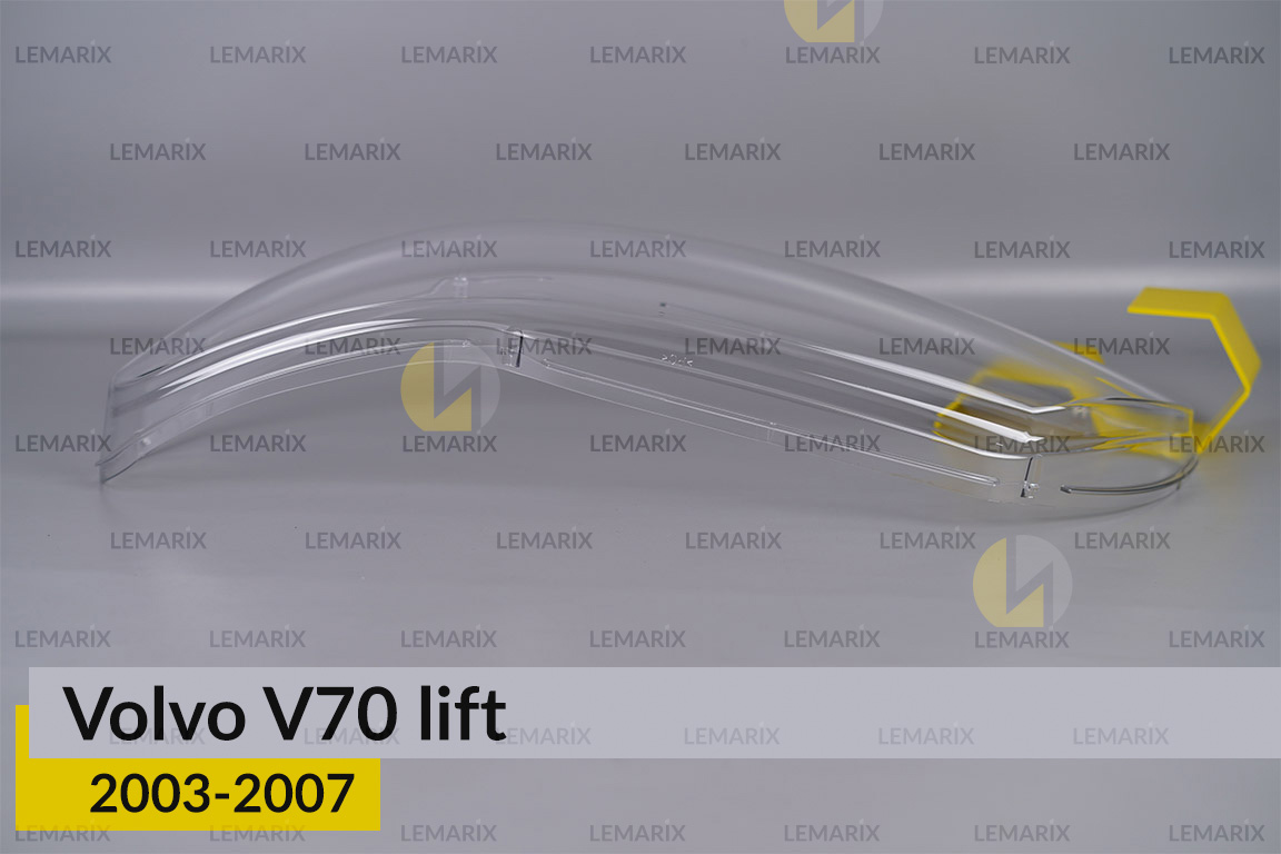 Стекло фары Volvo V70 (2003-2007) рест левое