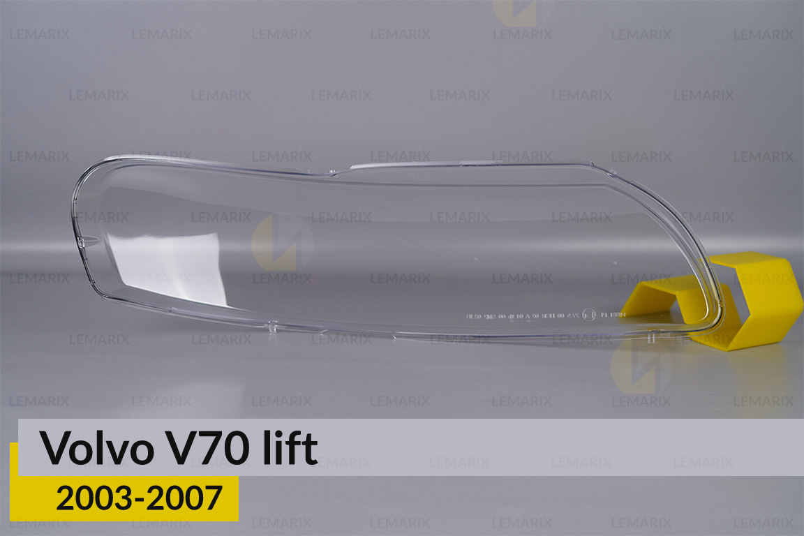 Стекло фары Volvo V70 (2003-2007) рест левое