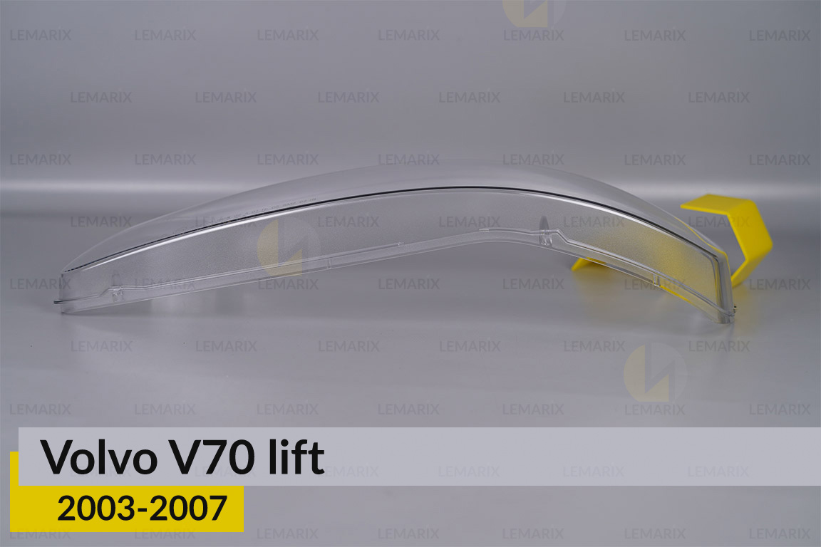 Стекло фары Volvo V70 (2003-2007) рест левое