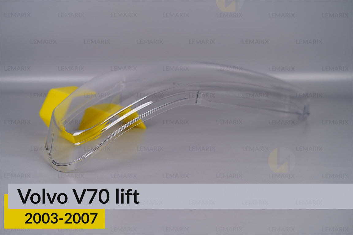 Стекло фары Volvo V70 (2003-2007) рест левое