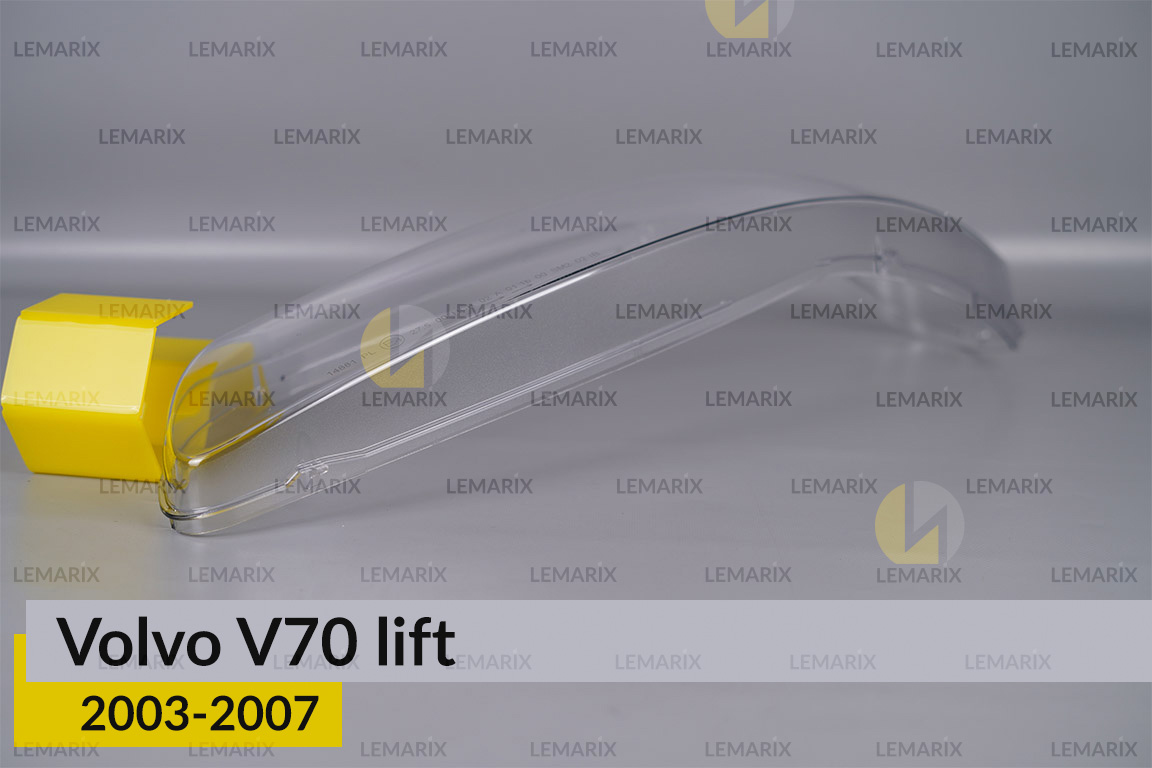 Стекло фары Volvo V70 (2003-2007) рест левое