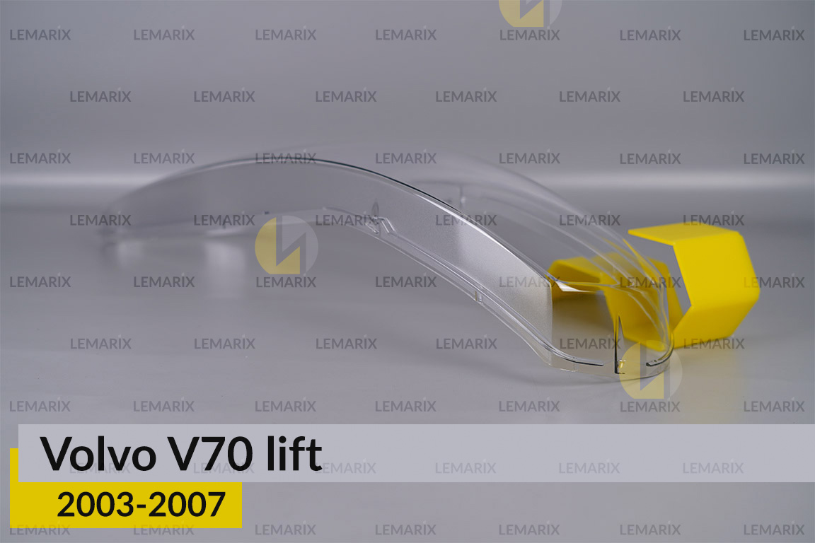 Стекло фары Volvo V70 (2003-2007) рест левое