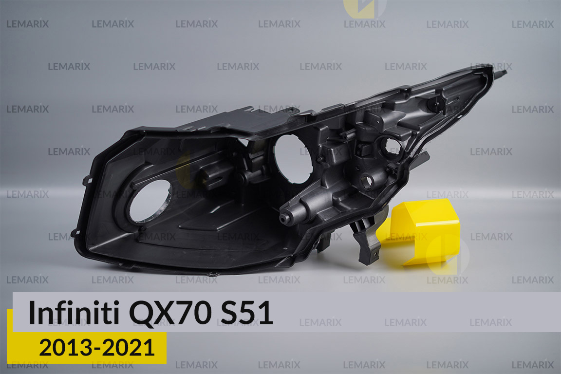 Корпус фары Infiniti QX70 S51 (2013-2021) левый