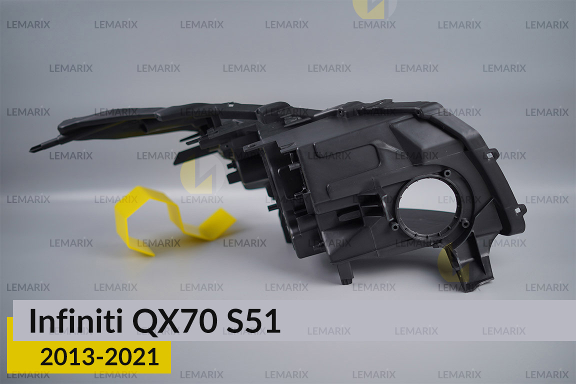 Корпус фары Infiniti QX70 S51 (2013-2021) левый