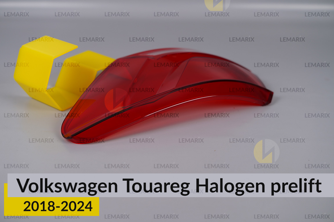 Стекло заднего фонаря внешнее в крыле VW Volkswagen Touareg Halogen (2018-2024) дорест правое