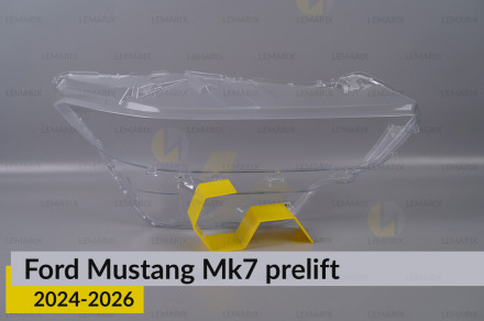 Скло фари Ford Mustang Mk7 (2024-2026) дорест праве