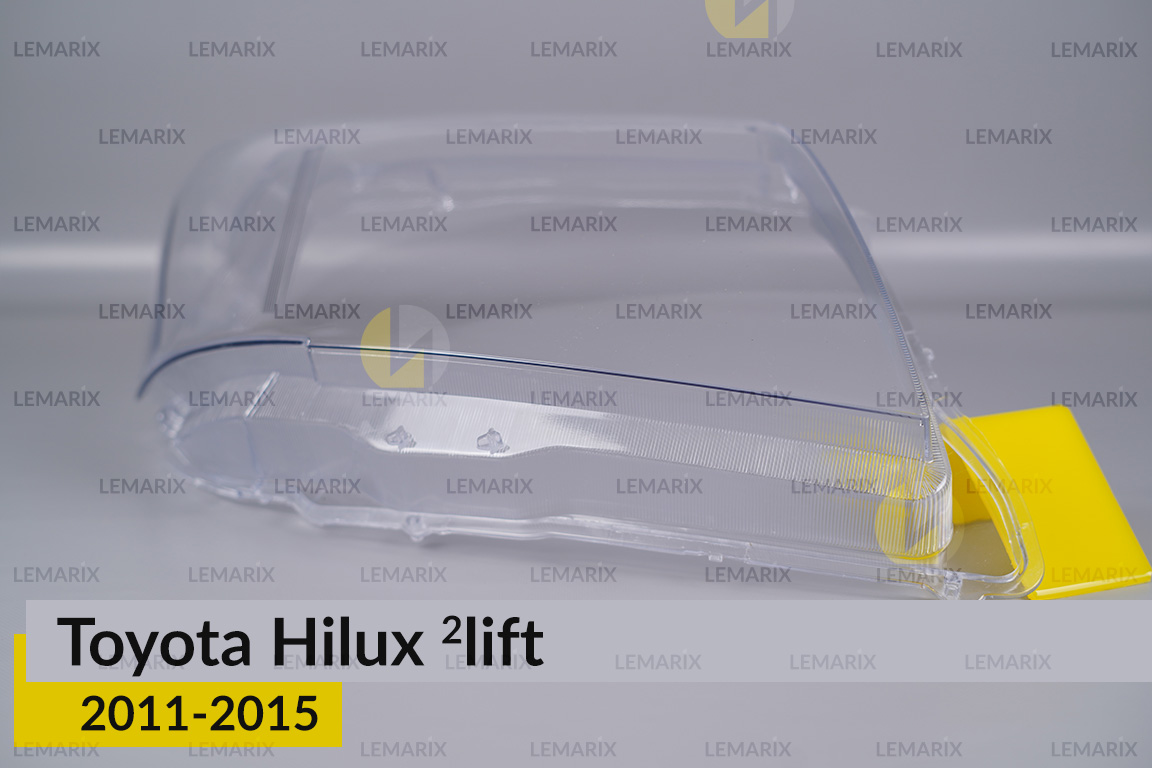 Стекло фары Toyota Hilux (2011-2015) 2 рест правое