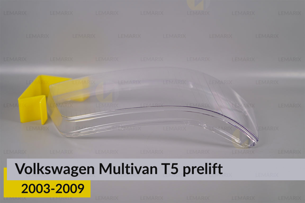 Скло фари VW Volkswagen Multivan T5 (2003-2009) дорест праве