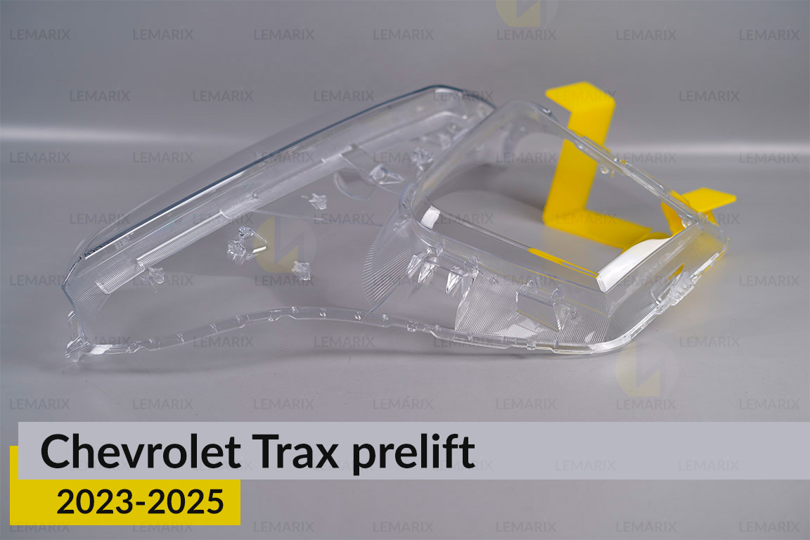 Скло фари Chevrolet Trax (2023-2026) дорест ліве