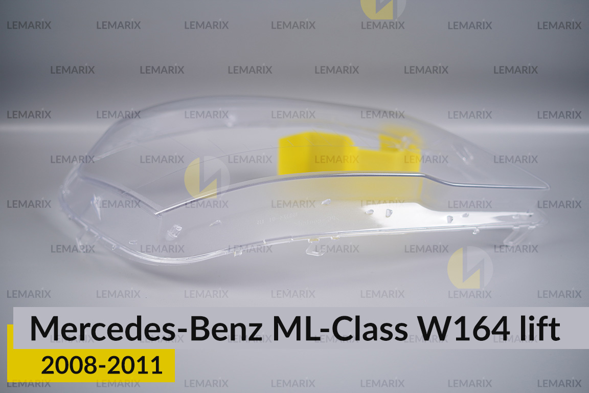 Скло фари Mercedes-Benz ML-Class W164 (2008-2011) рест праве