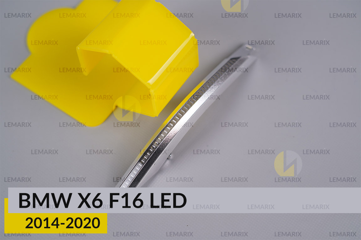 Хромована накладка покажчик повороту зовнішній BMW X6 F16 LED (2014-2020) права